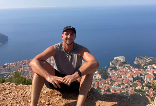 Scrambled to the top of Mt Srd, Dubrovnik